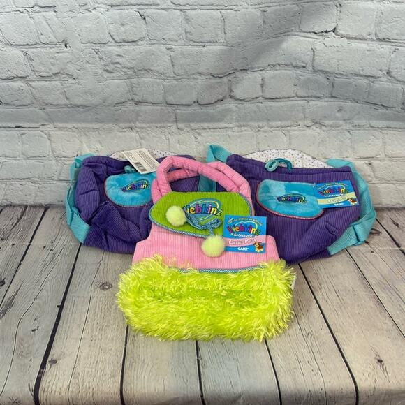 Webkinz Set of 3 Plush Carry Cases - Picture 1 of 2